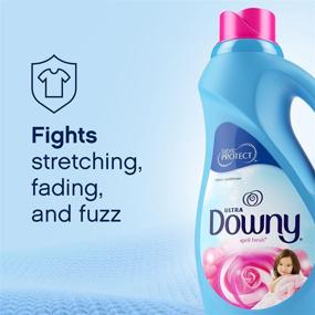 img 1 attached to Downy Ultra Plus Liquid Laundry Fabric Softener, Refreshing April Fresh Scent, 152 Total Loads (Pack of 2)