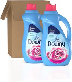 img 3 attached to Downy Ultra Plus Liquid Laundry Fabric Softener, Refreshing April Fresh Scent, 152 Total Loads (Pack of 2)