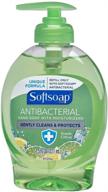 🍊 softsoap antibacterial liquid hand soap with moisturizers - 7.5 oz pump, pack of 6 - fresh citrus fragrance logo