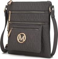 👜 mkf collection crossbody bag for women - stylish handbags & wallets for shoulder logo