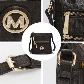 img 1 attached to 👜 MKF Collection Crossbody Bag for Women - Stylish Handbags & Wallets for Shoulder