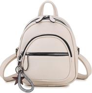 🎒 vonxury mini backpack purse: stylish & versatile for women, ladies, and girls logo