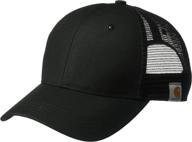 carhartt men's black rugged professional cap - one size fits all logo