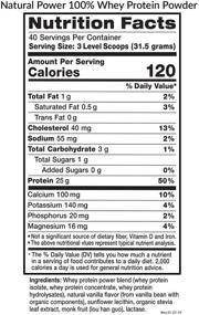 img 2 attached to 🥛 Eniva Natural Power 100% Grass Fed Whey Protein Powder - Organic Vanilla Flavor, Clean Protein for All, Keto Friendly, Low Carb, Gluten Free, Non GMO, Soy Free - WPI Isolate Primary - Made in the USA - 5.5 lbs