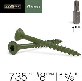 img 3 attached to 🟩 HILLMAN fasteners 48398 Green Screws