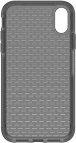 img 2 attached to Stylish and Protective: OtterBox Clear Pattern Design Case for iPhone XR in Fog Black