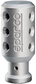 img 1 attached to 🚗 Sparco 03741BT01 Piuma Silver Shift Knob