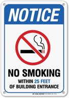 🚭 enhance safety: notice smoking building entrance sign logo