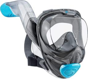 img 4 attached to 🤿 WildHorn Outfitters Seaview 180° V2 Full Face Snorkel Mask with FLOWTECH Advanced Breathing System - The Ultimate Snorkeling Gear for a Natural & Safe Panoramic Experience