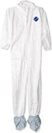 👕 top-quality dupont ty122s disposable elastic coverall for enhanced protection логотип