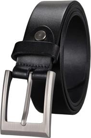 img 4 attached to 👞 Bullko Leather Casual Classic Buckle: A Timeless and Versatile Style