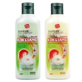 img 1 attached to Purify Your Hair and Scalp with KOK-LIANG Anti-Hair Loss and Anti-Dandruff Herbal Shampoo & Conditioner Natural Set