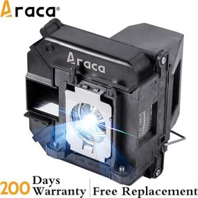 img 3 attached to 🔦 High-Quality Araca ELPLP68 Replacement Projector Lamp with Housing for Epson EH-TW6000 TW5910 TW6100 TW5900 PowerLite HC 3020 3020e 3010 3010e Projector - Long-lasting Performance and Easy Installation