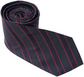 img 3 attached to 👔 Polyester Necktie with Microfiber Towergem Stripe Pattern - Men's Fashion Accessories