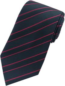 img 4 attached to 👔 Polyester Necktie with Microfiber Towergem Stripe Pattern - Men's Fashion Accessories