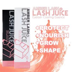 img 3 attached to 🌟 Lash Juice от Amber Lash: Прозрачная покрывающая эссенция для удлинения и поддержания здоровых наращенных ресниц, 15 мл