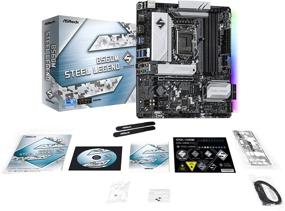 img 1 attached to 💻 ASRock B560M Steel Legend - Совместимая с процессорами Intel 10-го и 11-го поколения (LGA1200) - Материнская плата формата MicroATX на чипсете B560: Подробный обзор и руководство по покупке