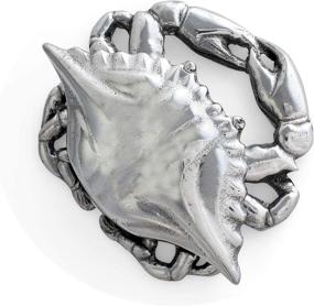 img 4 attached to 🦀 Ocean Blue Crab Aluminum Bottle Beer Opener by Arthur Court | 3.5" Diameter