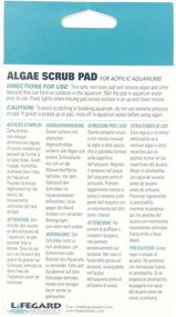 img 2 attached to 🧽 Lifegard Aquatics 4x6 White Algae Pad - Highly Efficient Cleaning Solution