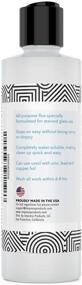 img 3 attached to 🪶 Premium 8oz Liquid Zinc Flux for Stained Glass, Soldering Work, Glass Repair - Effortless Clean Up - Made in USA