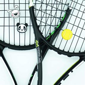 img 3 attached to 🎾 Tannius Tennis Racket Vibration Dampener - 10 Pack with 4 Unique Design Categories, Tennis Shock Absorber for Superior Court Performance - Ideal Tennis Gift