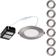 torchstar ultra thin recessed dimmable downlight lighting & ceiling fans for ceiling lights logo