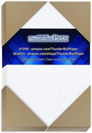 white linen cover paper sheets logo