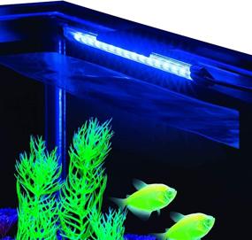 img 1 attached to GloFish Blue LED Aquarium Light: 🐠 Enhance your fish tank with vibrant illumination