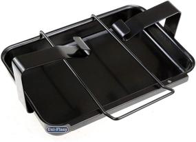 img 3 attached to 🔥 Uniflasy 7515 Grill Catch Pan Holder | Drip Pan | Grease Collection Pan Replacement Parts for Weber Genesis 1000-5500, Genesis Silver/Gold/Platinum, Genesis II Series, Platinum I/II, and Summit Grills