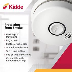 img 3 attached to 🚨 Enhanced Kidde Lithium Battery Powered Smoke Detector - Interconnectable Smoke Alarm with Voice Alert and Smoke Detection