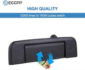 img 2 attached to 🚪 ECCPP Exterior Outside Tailgate Door Handle for 1989-1995 Toyota Pickup - Black