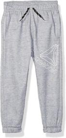 img 3 attached to Reebok Toddler Active Jogger Heather Boys' Clothing : Active