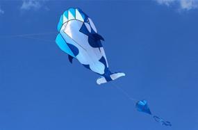 img 3 attached to HENGDA KITE 3D Frameless Parafoil Dolphin Sports & Fitness