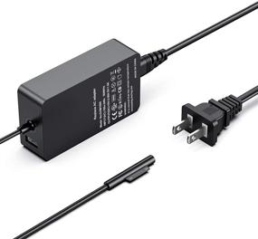 img 2 attached to 44W 15V 2.58A Power Supply Charger for Surface Pro 3,4,5,6,7, Laptop 1,2,3, Book 1,2, Go 1,2 - Includes USB Port