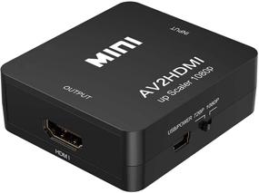 img 3 attached to 🔌 Преобразователь RCA в HDMI: Улучшите звуковой и видеоопыт для телевизора, видеомагнитофона, ретро-игр и многого другого