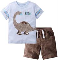 gorboig little cotton clothing monkey 4t boys' clothing: stylish and comfortable apparel for young boys logo