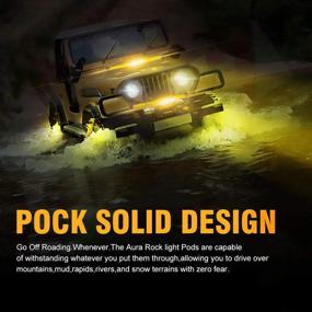 img 1 attached to Ultimate Power: SAMMAN 10Inch LED Light Bar 78W Yellow Spot Flood Combo Beam Driving Light Off Road Light Bar Fog Light for Truck Pickup Jeep SUV ATV UTV 2PCS