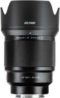 📷 viltrox 85mm f/1.8 mark ii stm: af auto focus lens for sony e-mount cameras a7iii, a7riii, a7sii, a7ii, a6500, a6400, a6300 logo