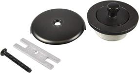 img 1 attached to 🛀 Danco, Inc. 89487 Lift and Turn Bath Trim Kit: Enhance Your Bathroom with a 1-Pack Oil Rubbed Bronze Finish