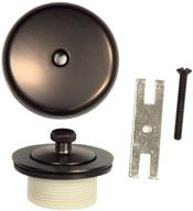 🛀 danco, inc. 89487 lift and turn bath trim kit: enhance your bathroom with a 1-pack oil rubbed bronze finish logo