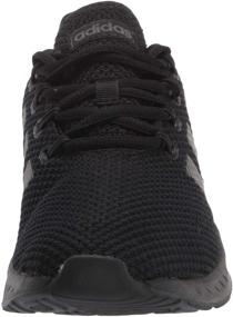 img 3 attached to Stylish Adidas Unisex Youth Questar Black White Girls' Athletic Shoes for Performance and Comfort