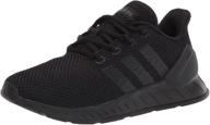 stylish adidas unisex youth questar black white girls' athletic shoes for performance and comfort logo