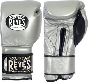 img 3 attached to 🥊 Ringside Cleto Reyes Hook and Loop Boxing Training Gloves, Silver, 14 OZ - Premium Silver Boxing Gloves for Effective Training