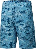 🎣 bassdash fp01m men's fishing cargo shorts - quick dry, upf 50+, water resistant, 10.5 inch logo