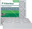 filterbuy 16x16x1 pleated furnace filters filtration for hvac filtration logo