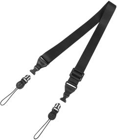 img 4 attached to GEEKSDOM Adjustable Shoulder Strap: Universal Comfort for iPad, Notebook, Laptop Case & More (Black)