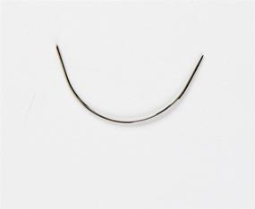 img 1 attached to 🧵 Ari C-Curved Sewing Needle for Weaving: Set of 12 – The Perfect Crafters' Companion