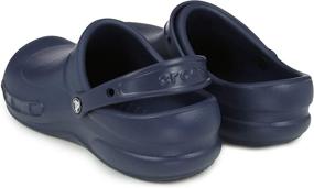 img 1 attached to Crocs Unisex Bistro Black Womens Men's Shoes