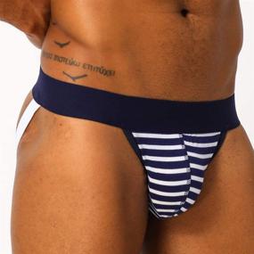 img 1 attached to Summer Code Jockstrap Athletic Supporters Sports & Fitness in Team Sports