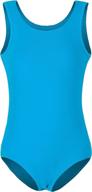 👚 yeeic girl's team classic sleeveless leotard tank top логотип